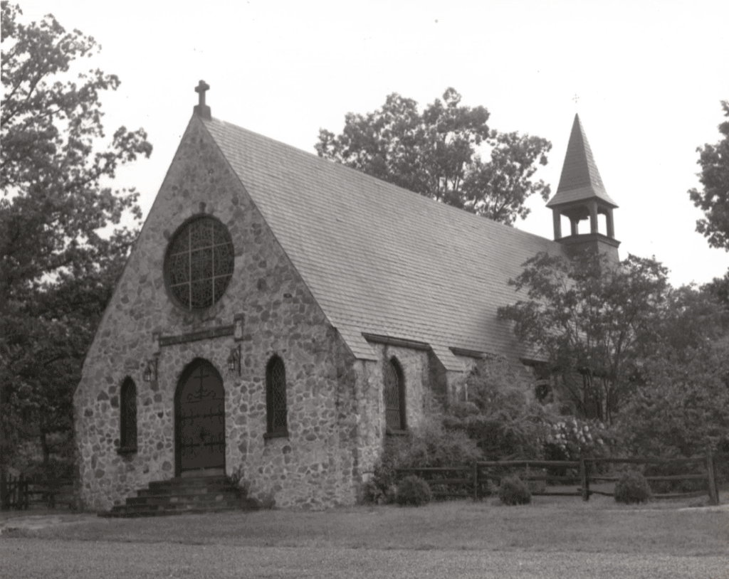 historical photo of Gibson Chapel