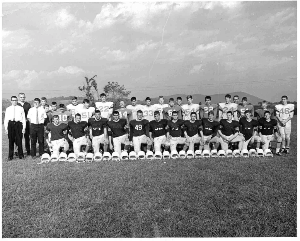 First football team at Blue Ridge School