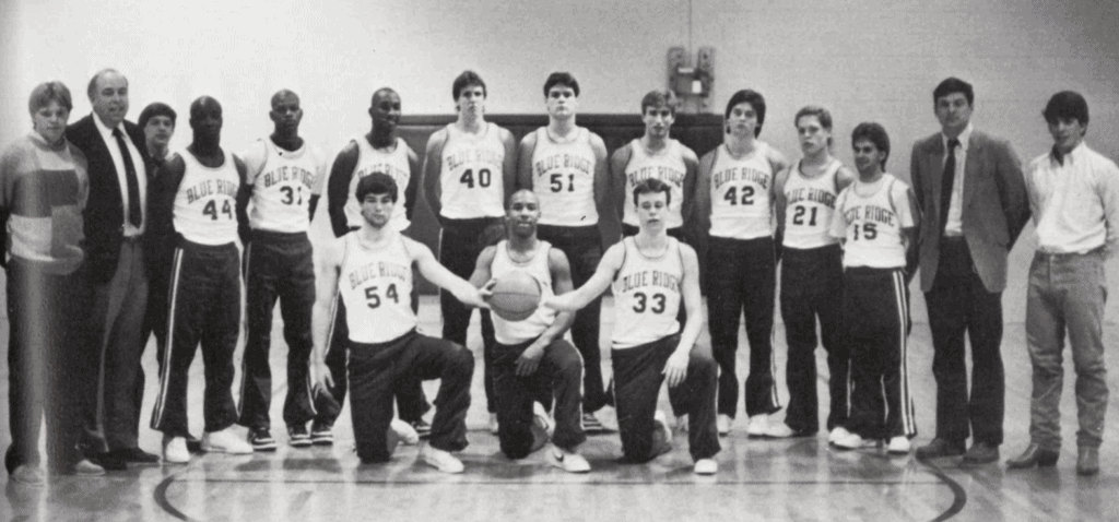 1986 basketball state champion team