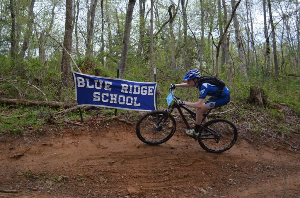 Mountain Bike race at Blue Ridge School