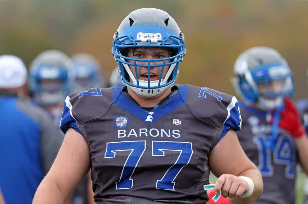 football player at Blue Ridge School