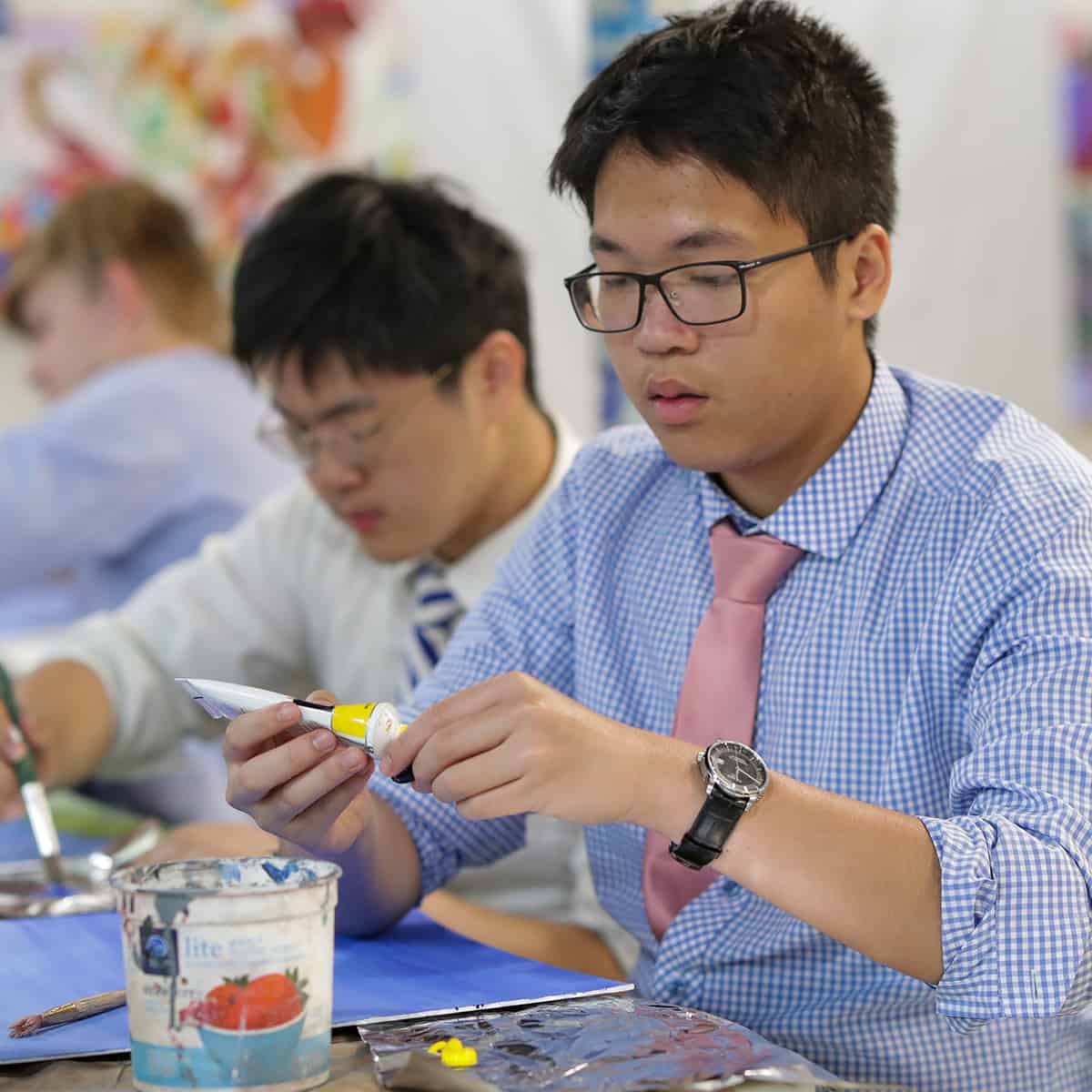 Art Class at Blue Ridge School