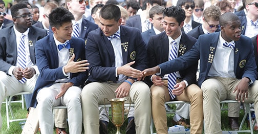 Graduation brotherhood