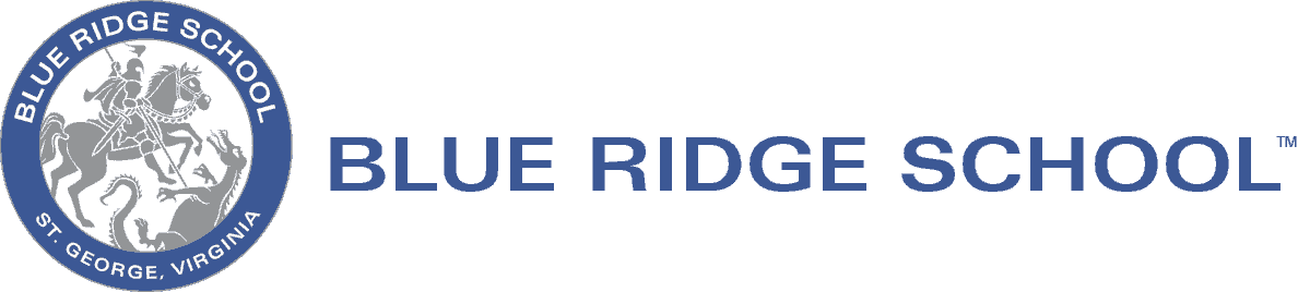 Blue Ridge School logo and wordmark